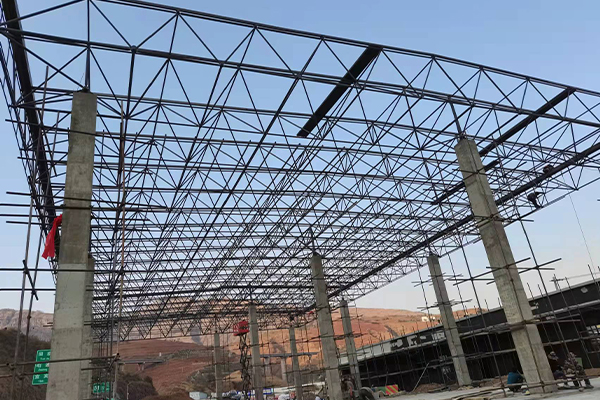 佳木斯钢结构网架图片