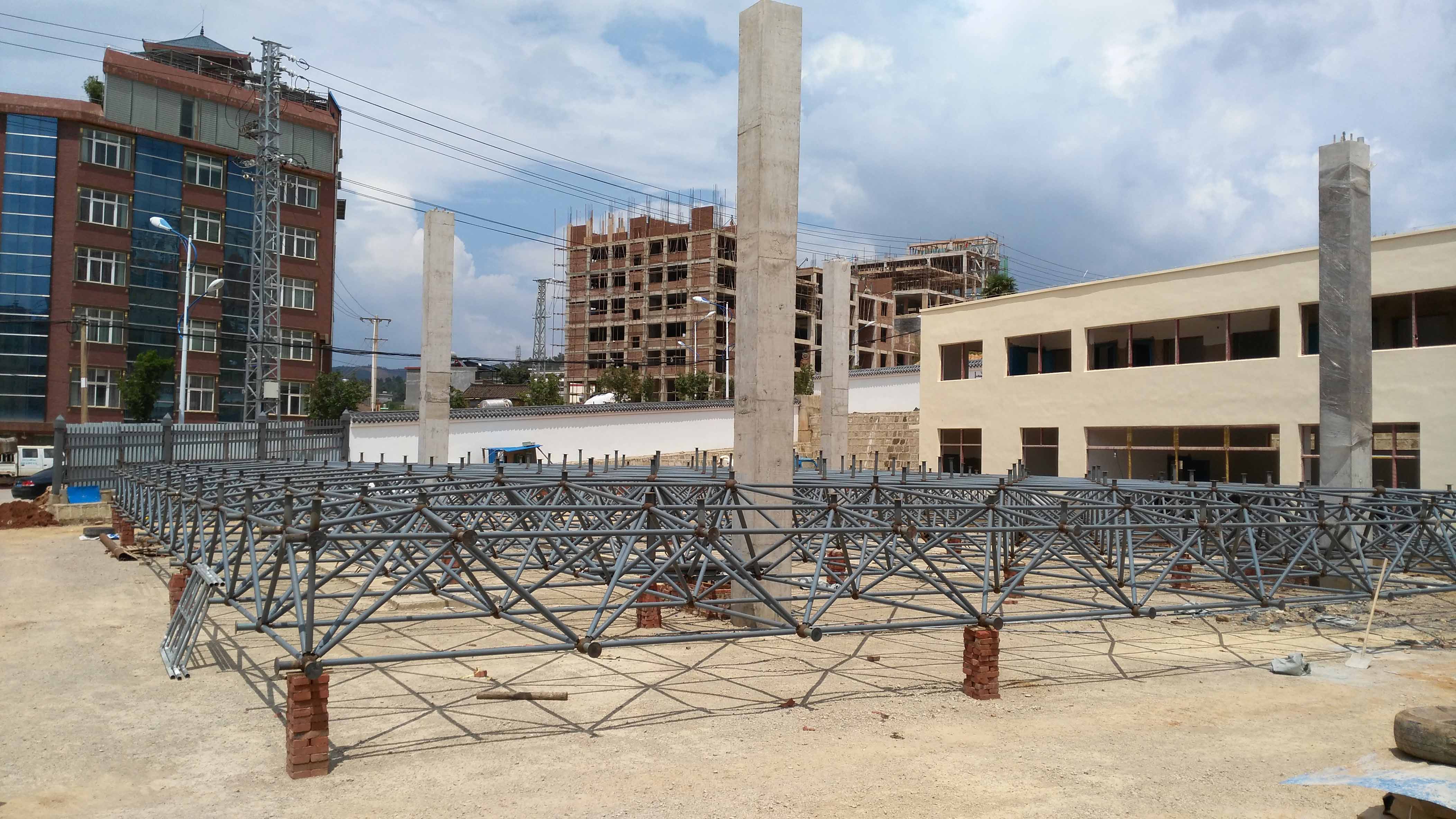 佳木斯小型加油站网架